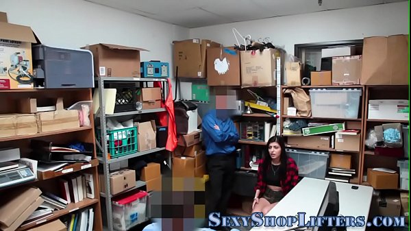 Brunette teen shoplifter gets fucked by store manager – Free HD Porn Video
