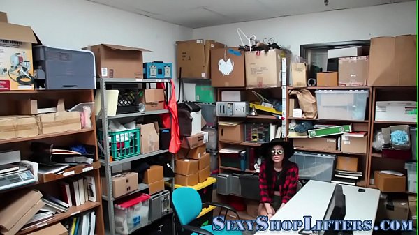 Brunette teen shoplifter gets fucked by store manager – Free HD Porn Video