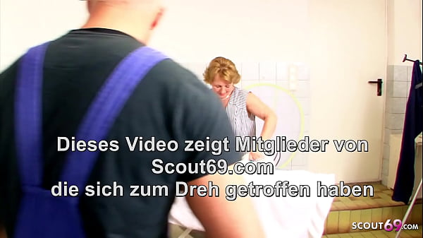 OLD GERMAN GRANNY SEDUCE TO FUCK BY YOUNG IN 90s VINTAGE PORN