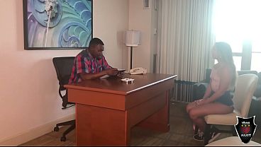 Rome Major's Hard BBC Plows Into Rose Isstar's Ass In The Office!