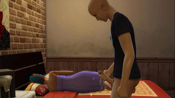 young couple fucking at home when she s.