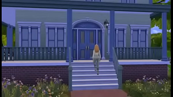Sims 4: Goth neighbor fucks innocent girl – Free HD Porn Video