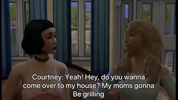 Sims 4: Goth neighbor fucks innocent girl – Free HD Porn Video