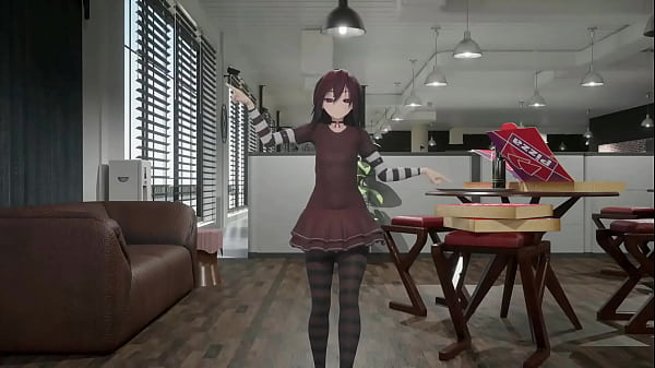 Gothic Girl Hentai Mmd 3D Undress Dance Soft Red Hair (CLIP) – Free HD Porn Video