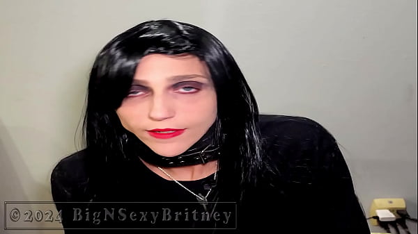 Big N Sexy Britney Goes Goth! - Goth Chick Blowjob and HUGE Facial - Promo Video (1 Min NSFW Teaser) – Free HD Porn Video