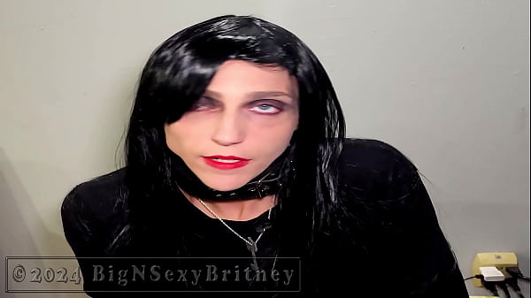 Big N Sexy Britney Goes Goth! - Goth Chick Blowjob and HUGE Facial - Promo Video (1 Min NSFW Teaser) – Free HD Porn Video