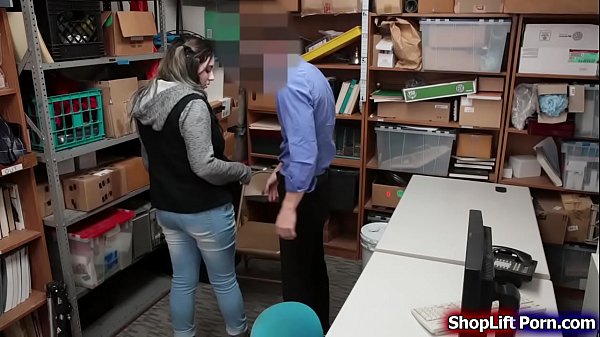 LP officer arrested his stepdaughter for stealing in the store.He conducts a strip search to her and he then tells her that if she takes care of him he will not call her stepmom and the cops.She starts throating his cock and lets him fuck her tight pussy – Free HD Porn Video