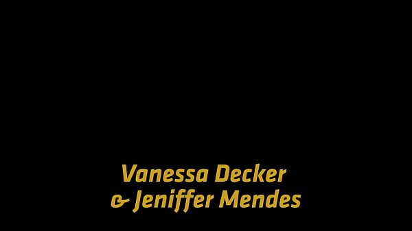 Jennifer Mendes and Vanessa Decker play with piss