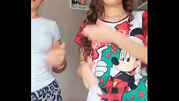Her vagina looks really big when she dances