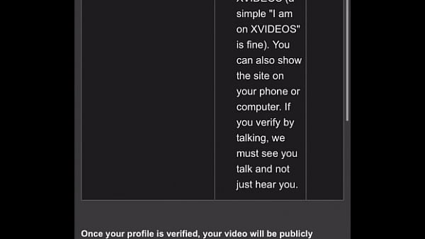 Verification video