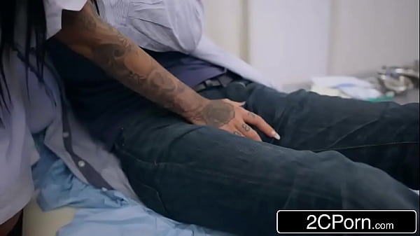 Dental Appointment Turns X-Rated with Hot Tattooed Nurse on Top