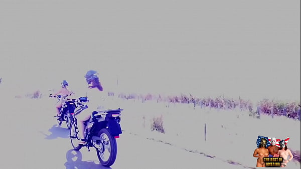 TWO NAKED WOMEN RIDING A MOTORCYCLE THAT CRAZY - ELIANE FURACÃO AND LOrraNY EXOTICA