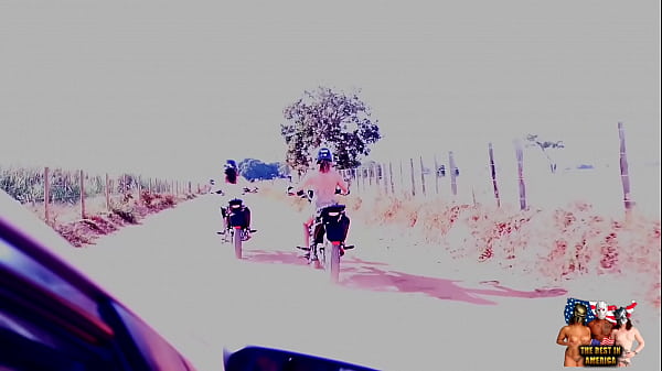 TWO NAKED WOMEN RIDING A MOTORCYCLE THAT CRAZY - ELIANE FURACÃO AND LOrraNY EXOTICA