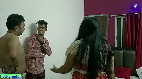 Desi Amazing hot sharing sex! with clear dirty audio