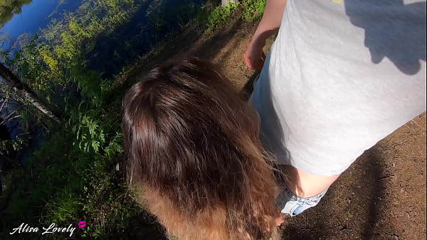 Teen Girl Got into the Car to a Stranger, Got a Rough Fuck Outdoor
