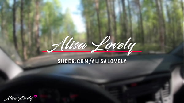 Teen Girl Got into the Car to a Stranger, Got a Rough Fuck Outdoor