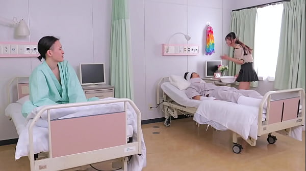 Part 4: The girl visiting the bed next to mine in the hospital ward is my absolute type! – Free HD Porn Video