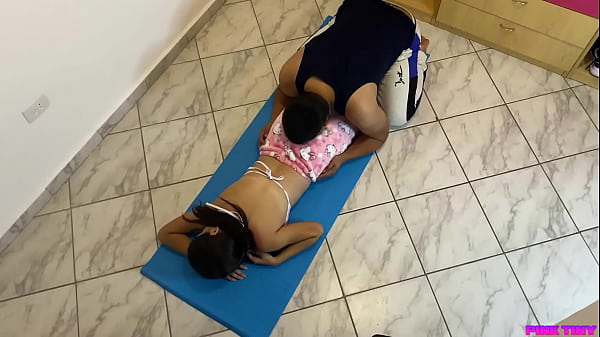 I like that my step uncle gives me a massage because he touches my pussy and excites me