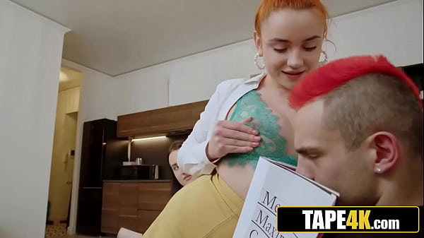 Fantastic Ass-Licking Threesome With Their Idiot Stepbrother