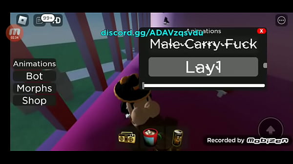 Fucking a hot girl roblox Part 1