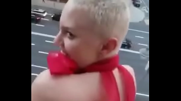 Fucked a Russian bitch right on the balcony