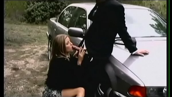 Blonde Monica Sweetheart lies on the car hood for good anal porking – Free HD Porn Video