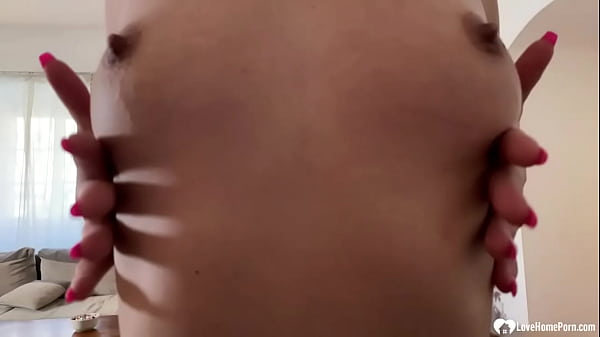 I put on some sexy linegerie but then decided to strip it off. – Free HD Porn Video