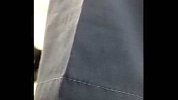 Nurse flashes and masturbates while working-Fake