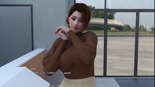Getting a handjob behind the counter