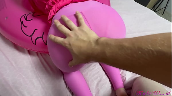 Ken fucked Barbie hard and cum on her tits