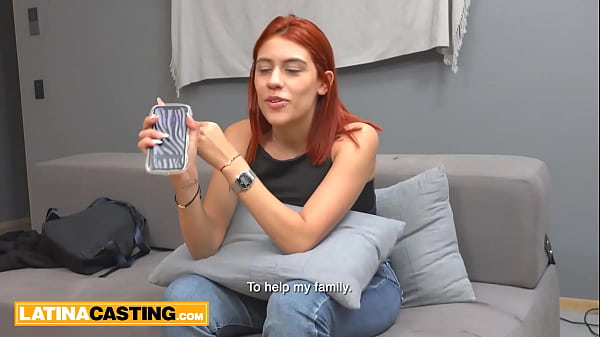 Super Tiny Redhead Latina Railed in Homemade Fake Music Video Casting – Free HD Porn Video