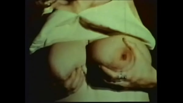 Slim vintage beauty strips for porn movie and shows nice big tits