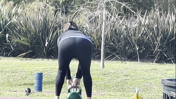 exercising in public – Free HD Porn Video