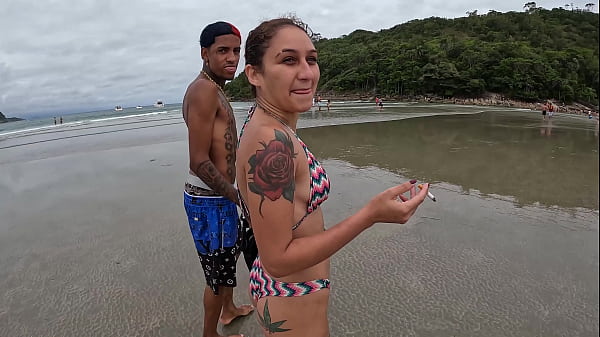 Young couple decided to fuck on the beach – Free HD Porn Video