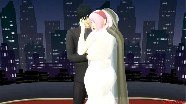 sakuras wedding part me hentai netorare newlyweds take pictures with eyes covered a wife silly husband – Free HD Porn Video
