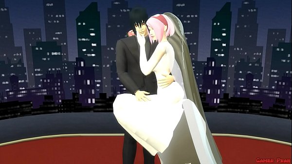 sakuras wedding part me hentai netorare newlyweds take pictures with eyes covered a wife silly husband – Free HD Porn Video