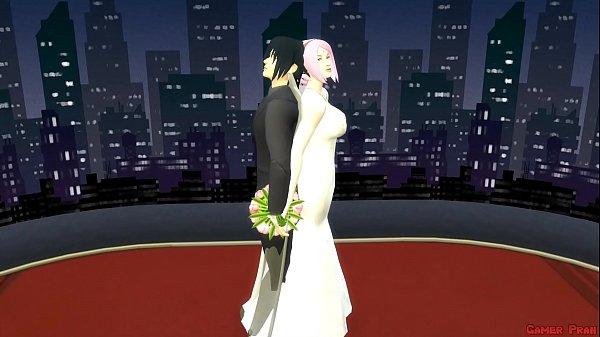 sakuras wedding part me hentai netorare newlyweds take pictures with eyes covered a wife silly husband – Free HD Porn Video
