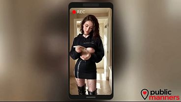 The goth girl really wanted to make money and I didn't refuse to cum inside her.[AI]