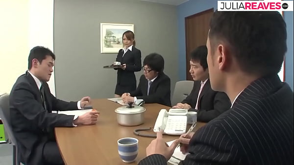 Japanese secretary needs more money but she has to please the whole office, uncensored JAV – Free HD Porn Video