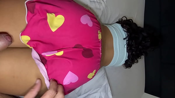 Beautiful young girl really cumming on her husband's cock