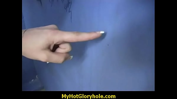 Gloryhole cock licking 16