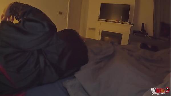 Stepmom shares bedroom with horny stepson He gets blowjob and sex with hot MILF (English subtitles) – Free HD Porn Video