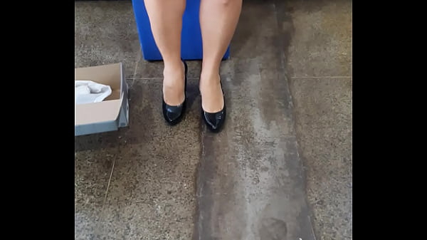 Horn's Wife Buying Shoes