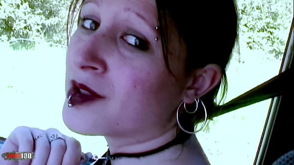 Gothic Brunette Hitchhiker Lou-ann Pays for Ride with Hardcore Anal Sex – Free HD Porn Video