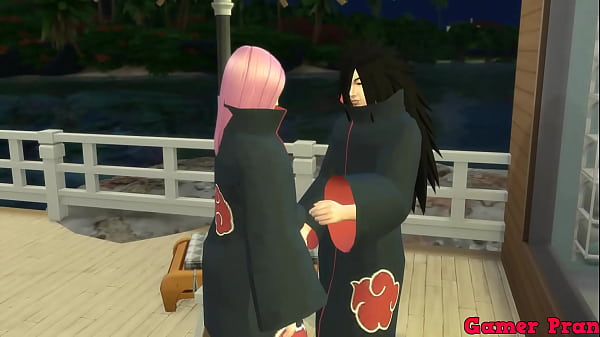 akatsuki porn Cap 3 Madara is sunbathing then konan arrives to seduce him they end up fucking him riding as she likes they give him very hard in the ass