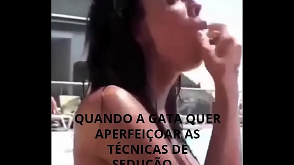 Cat teaches how to please men