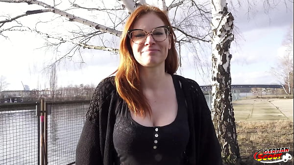 GERMAN SCOUT - Glasses Ginger Redheadh MILF Mona Einhorny First Time Porn at Hard Casting – Free HD Porn Video