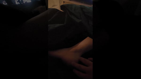Netflix and chill, making massage back when we watching movie, she make a handjob for it – Free HD Porn Video