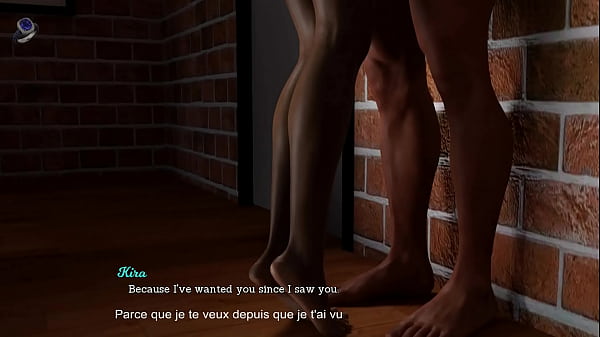 Beautiful dark skinned bisexual MILF Kira fucks her girlfriend's boyfriend (English and French subtitles) – Free HD Porn Video