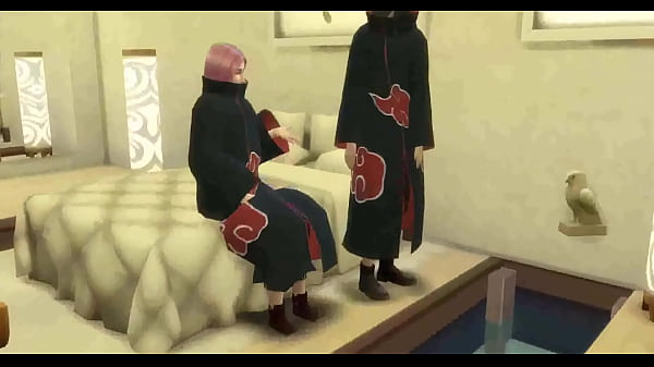 Naruto Hentai Episode 6 Sakura and Konan manage to have a threesome and end up fucking with their two friends as they like milk a lot.